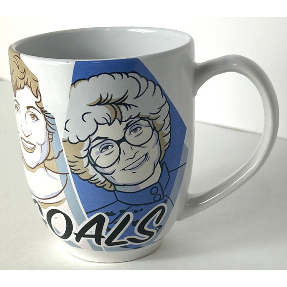Coffee Mug Cup Golden Girls SquadGoals ZAK Designs 16 oz Pastel Portraits 2019 - Picture 1 of 6